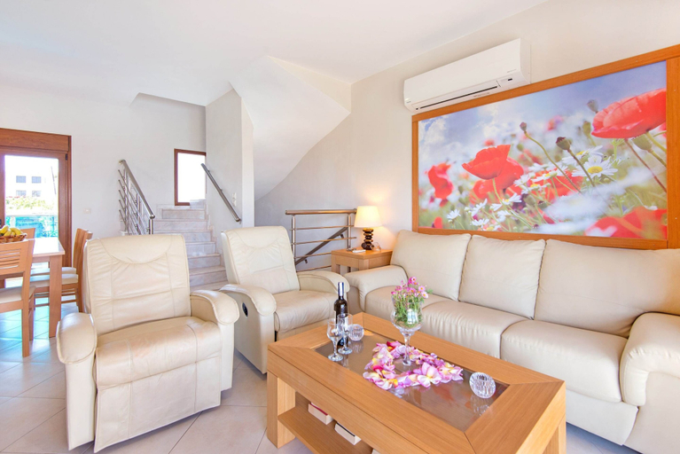 Living room 3, Holiday Home in Kiotari With a Barbecue, South Aegean