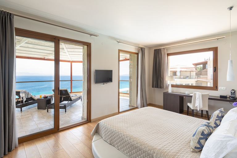 Bedroom 3, Blue Bay Halkidiki - Adults Only, Central Macedonia