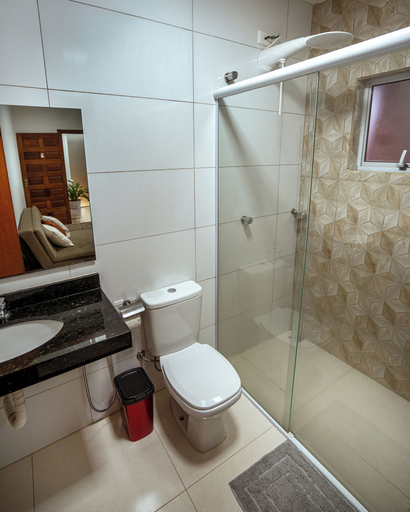 Bathroom 4, Souza Apart 2 - Apartamentos completos, São Thomé das Letras