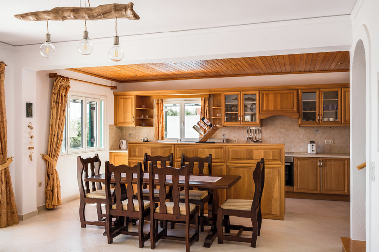 Private kitchen 2, Villas Lithos & Petra with Private Pool and Seaview Terrace by Konnect, Ionian Islands