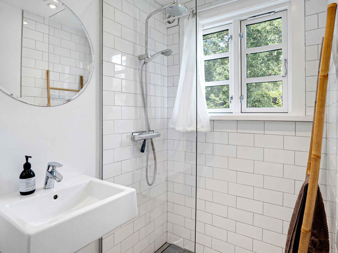 Bathroom, 5 Star Holiday Home in Liseleje, Halsnæs