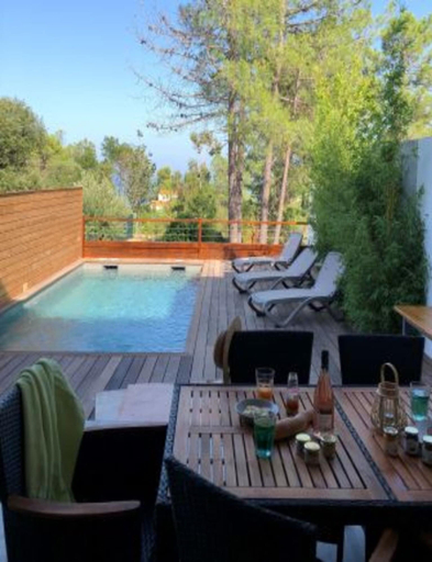 Dining 4, Seaview Holiday Home in Solenzara, Corse-du-Sud