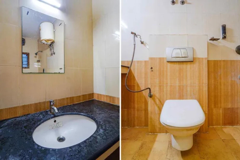 Bathroom, FabHotel Harma Residency - near Velachery Railway station, Chennai