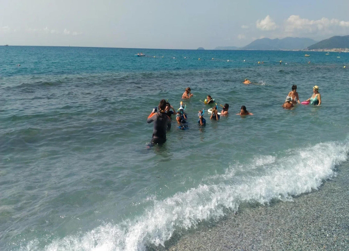 View from property 3, Relaxed Coastal Stay in Pietra Ligure, Savona
