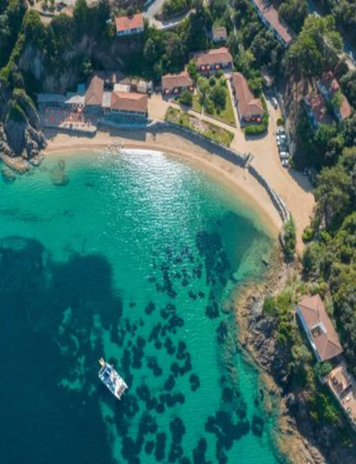 View from property 5, Seaview Holiday Home in Solenzara, Corse-du-Sud