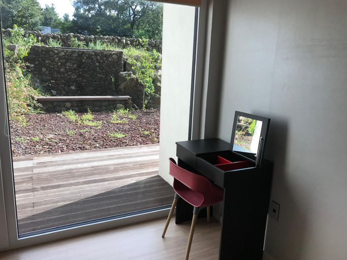 Bedroom 2, Terraced resort pension with basaltic garden, Jeju
