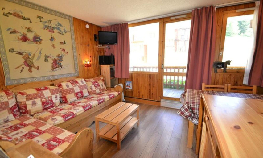 Living area, Apartment in Plagne Villages by Forest, Savoie