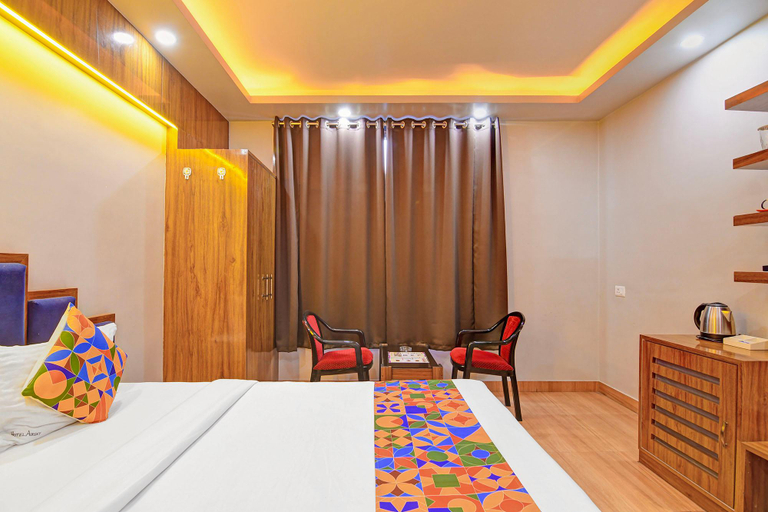 Bedroom 5, FabHotel Prime Airport Palace - Nr. Kolkata Airport, North 24 Parganas