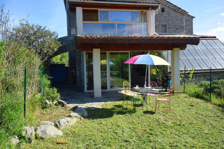 Balcony 3, Amazing Apartment in Lanas With Large Garden, Ardèche