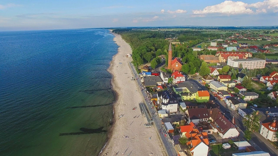 View from property 5, Holiday Homes Close to the Beach, Sarbinowo, Koszalin