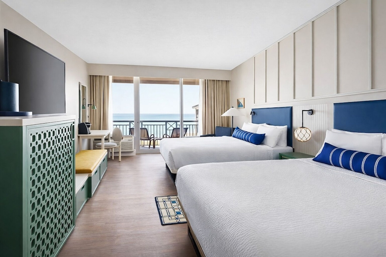 Bedroom 2, Palm & Tide Beachfront Hotel, a by the Sea Resorts, Bay