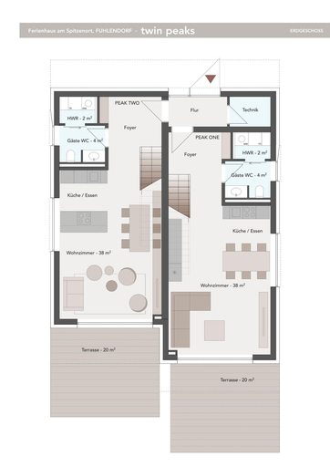 Floor plan 4, Ferienhaus in Fuhlendorf, Vorpommern-Rügen