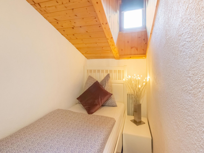Bedroom 4, Apartment With a Shared Sauna in Bichlbach, Reutte