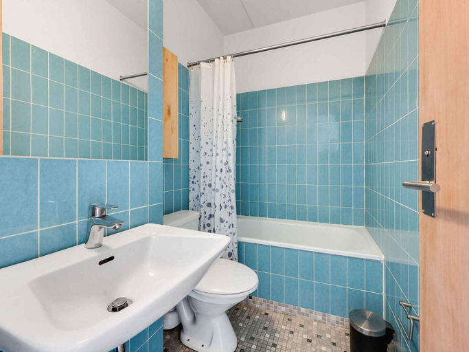 Bathroom, 6 Person Holiday Home in Glesborg-by Traum, Norddjurs