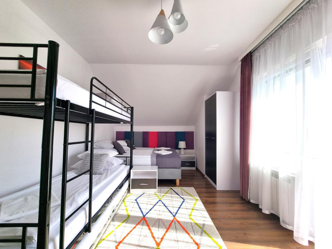 Bedroom 4, Lawendowy Domek Zator Przeciszow, Chrzanów