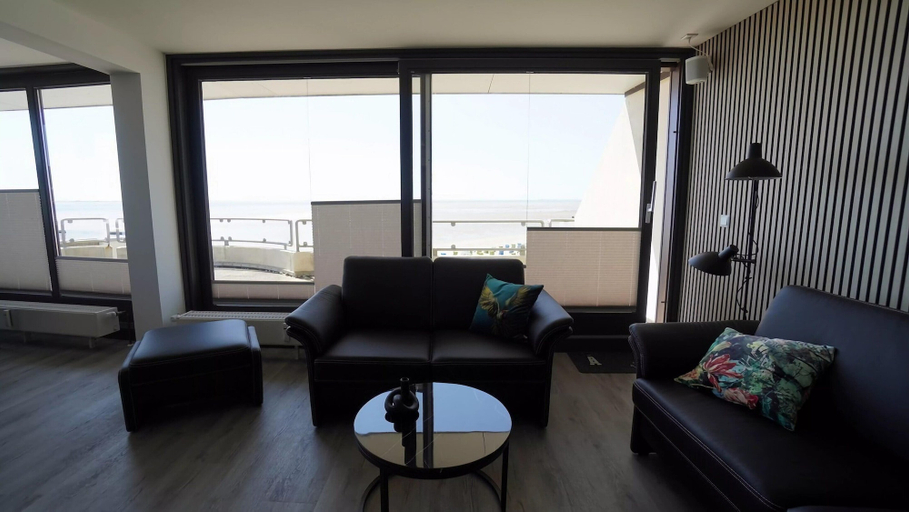 Living room 2, Penthouse Wohnung Direkt am Nodseestrand, Nordfriesland
