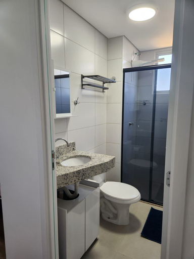 Bathroom 5, Apto novo em Foz do Iguaçu com 4 camas, Foz do Iguaçu