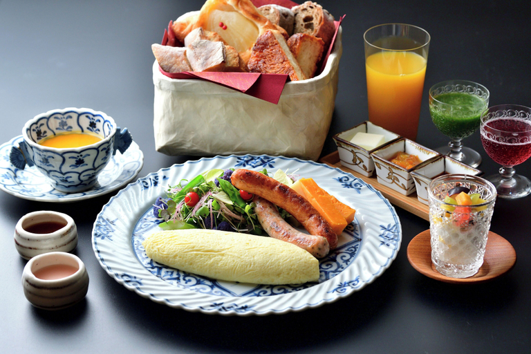 Breakfast meal, Tsuruko, Kanazawa