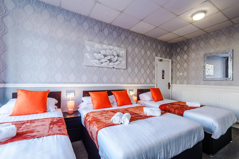 Bedroom 3, The Sonora Park Hotel, Blackpool