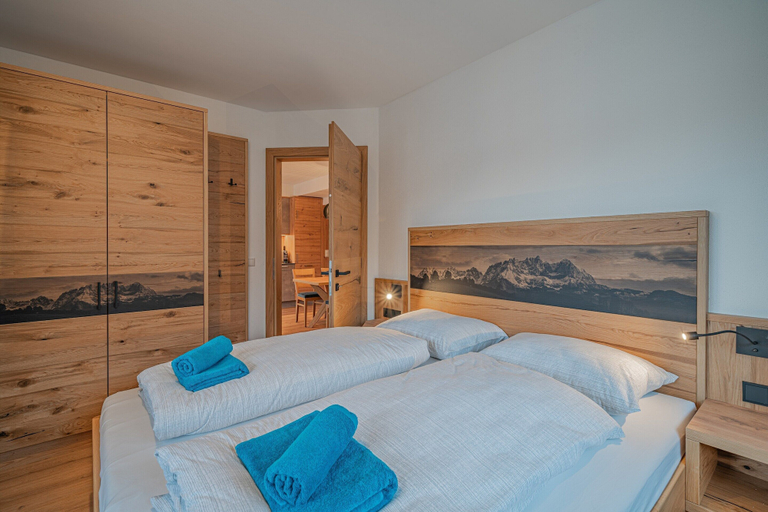Bedroom 3, Apartment in Brixen im Thale With Parking, Kitzbühel