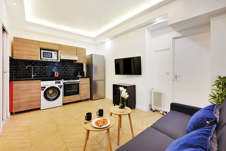 Living area 4, Serene Apartment - 1br/4p - Place de la Bastille, Paris
