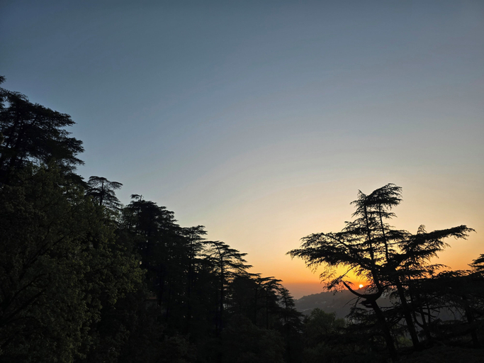 View from property 4, Sapphire B&B Near Mall Road Shimla, Shimla