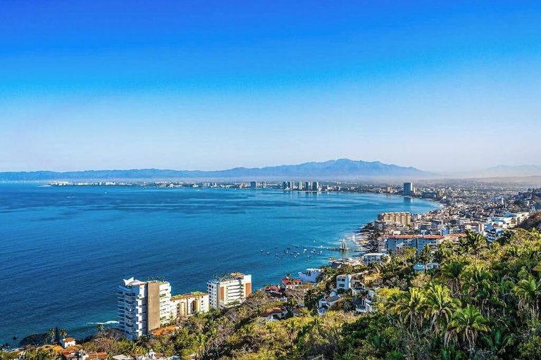 Aerial view, Elegant Suite With Ocean-view Pools, hot Tub, Gym, Balcony & Full Kitchen, Puerto Vallarta