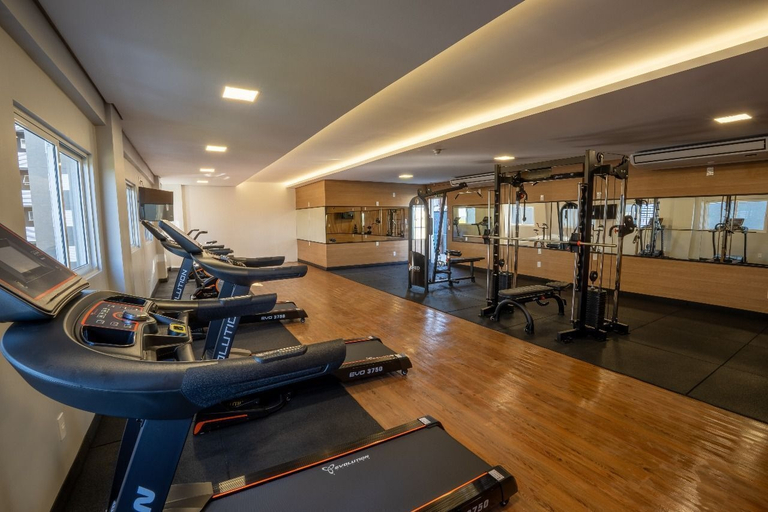Fitness facility, Apto novo em Foz do Iguaçu com 4 camas, Foz do Iguaçu