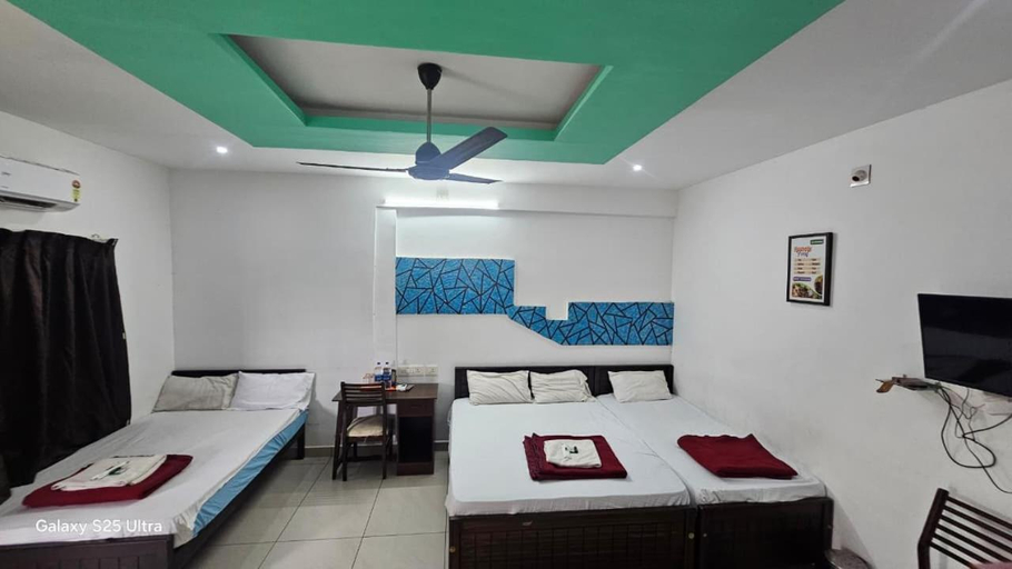 Bedroom 4, Sky Residency, Thrissur