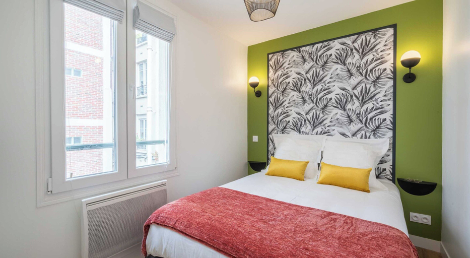 Room 4, Bright Apartment - 3bdr/6p - Parc des Buttes-chaumont, Paris
