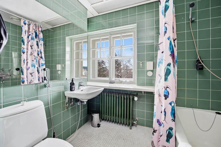 Bathroom 5, Scandic Imatran Valtionhotelli, South Karelia