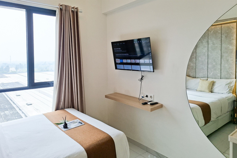 Bedroom 3, Cozy Living Studio Apartment At Sky House Alam Sutera, Tangerang