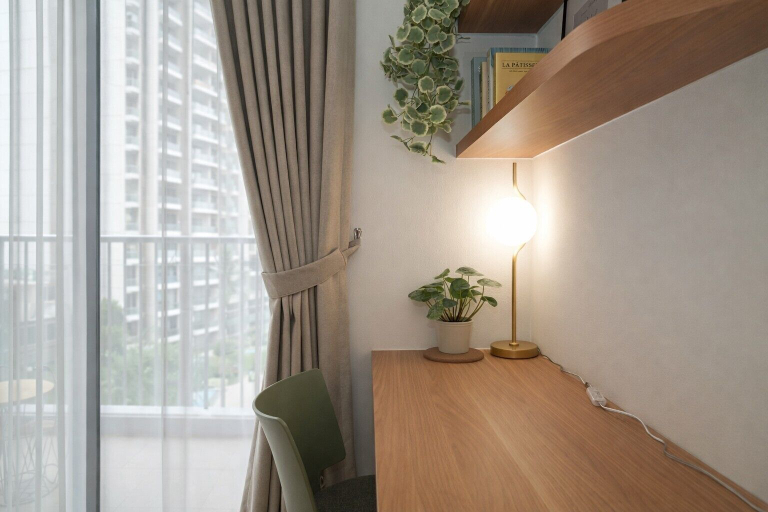 Room 5, Studio Japandi Areum Residence At Sky House Bsd, Tangerang