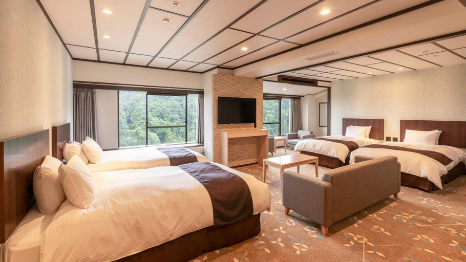 Bedroom 3, Hotel Senshukaku, Hanamaki