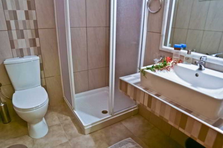 Bathroom, Bella Vista Stegna, South Aegean