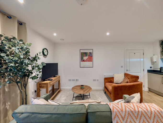 Interior, Modern 2-bed Ground-floor Flat With Private Terrace, London