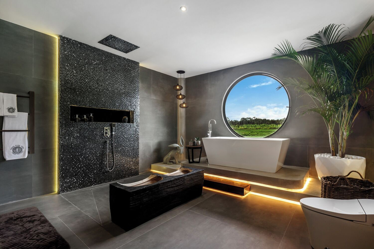 Bathroom 5, 12 Bedroom Myosotis VVV, Gianyar