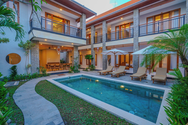 Pool 3, Nacha Guesthouse Canggu, Badung