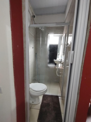 Bathroom 2, NM-Novo milenio Pousada Beach, Santos
