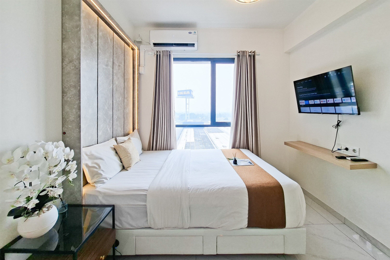 Bedroom 4, Cozy Living Studio Apartment At Sky House Alam Sutera, Tangerang