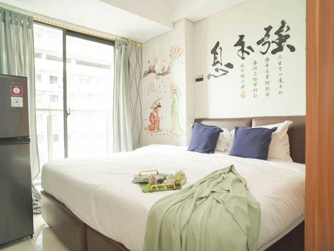 Interior 3, Oriental Calm Studio At Daan Mogot City Apartment, Jakarta Barat