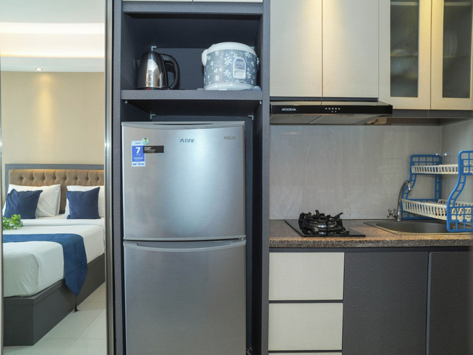 Interior 4, Neat And Restful Studio For 2 Pax At Transpark Bintaro Apartment, Tangerang
