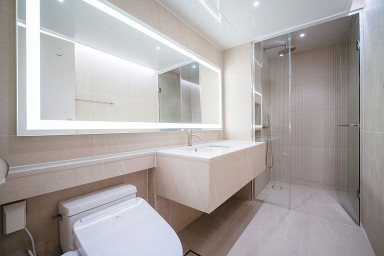 Bathroom 4, Pico Kids Pool Villa, Buk