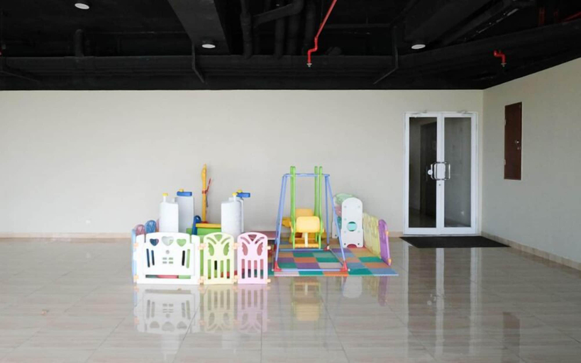 Children's play area - indoor, Comfy Modern Look Studio Room At Apartment Grand Dharmahusada Lagoon, Surabaya
