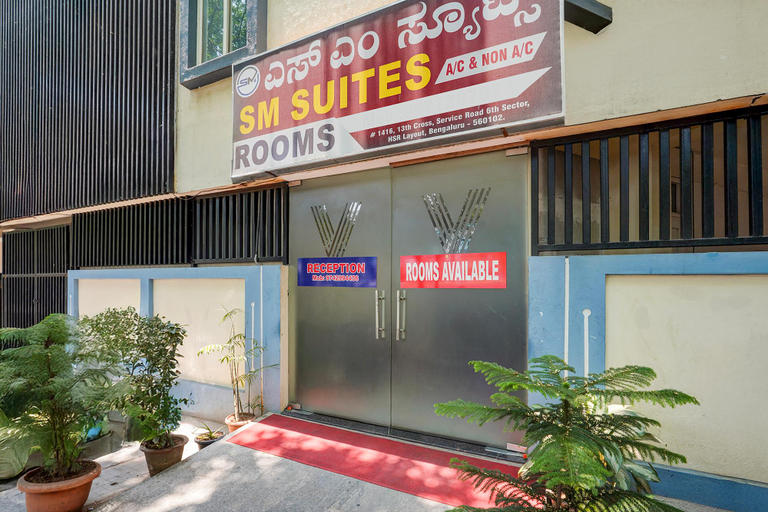 Entrance 5, FabHotel SM Suites - HSR Layout, Bangalore