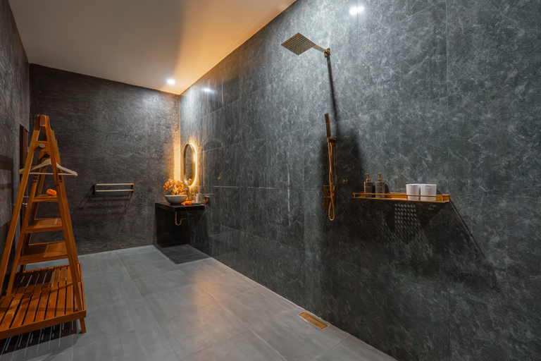 Bathroom 4, The Kereng Villa Ubud By Bali Cabin, Gianyar