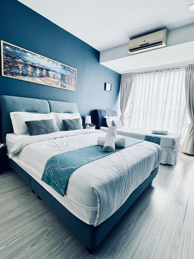 Bedroom 3, Opulent Nights Sky Hotel 2BR Family Stay KK, Kota Kinabalu