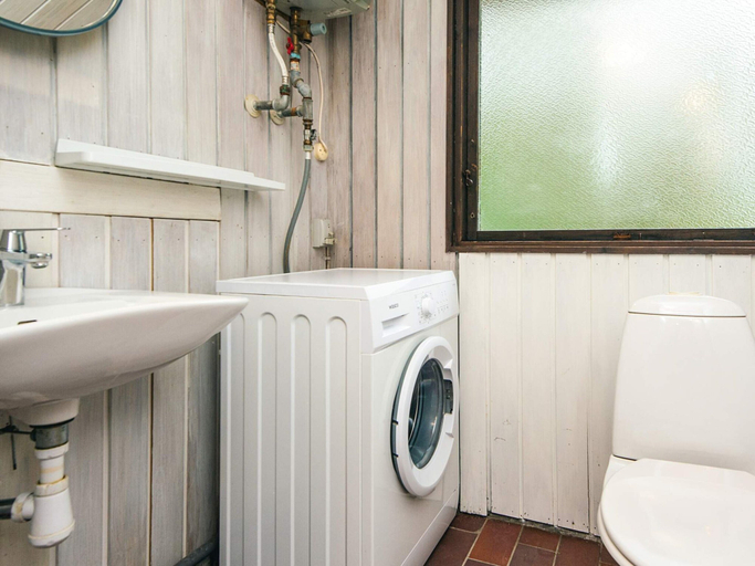 Bathroom, 6 Person Holiday Home in Romo, Tønder
