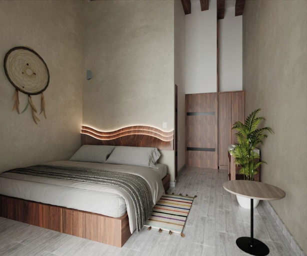 Room 2, Straw Hat Hostel & RoofTop Bar CDMX, Mexico City