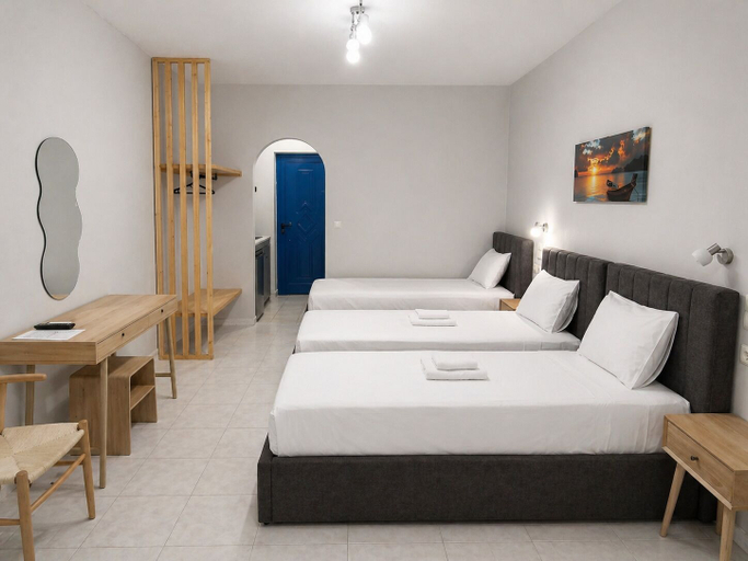 Bedroom 3, Mochlos Studios, Crete